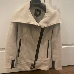 MACKAGE GREY Jacket with Black Details